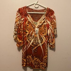 Brand New OneWorld Beautiful blouse